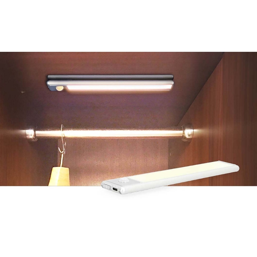LED акумулаторно магнитно осветление за шкафове със сензор за движение LED/1W/1100 mAh 3000K