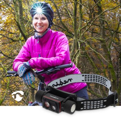 LED димируема презареждаема алуминиева челна лампа LED/10W/5V 2200 mAh IPX8 черна