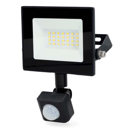 LED прожектор с сензор LED/20W/230V 4000K IP44