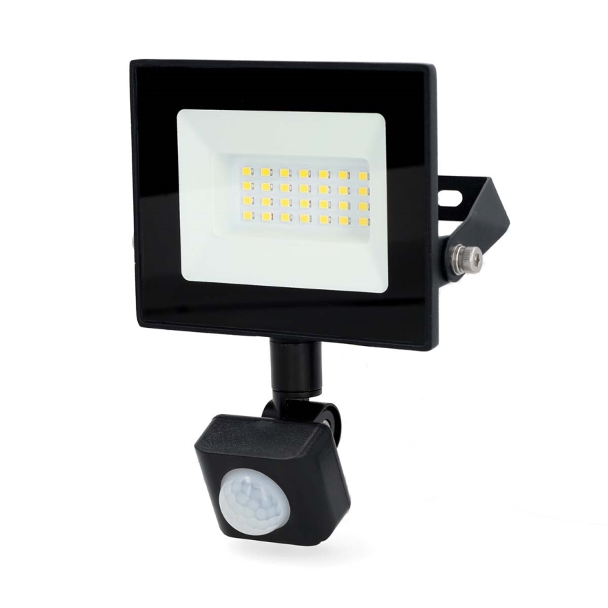LED Прожектор със сензор LED/20W/230V 4000K IP44
