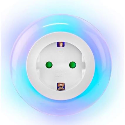 LED Нощна лампа със сензор LED/0,6W/230V