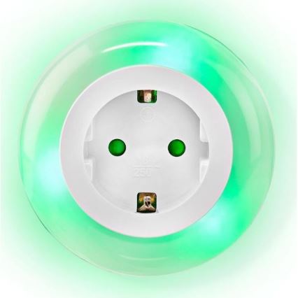 LED Нощна лампа със сензор LED/0,6W/230V