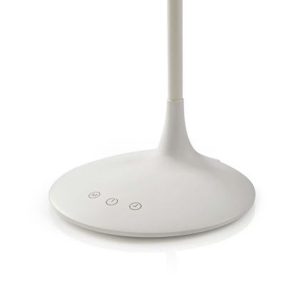 LED Димируема настолна лампа LED/6W/5V 2200 mAh бял