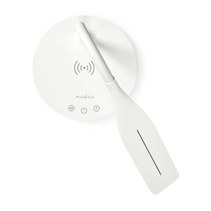 LED Димируем докосване flexible настолна лампа с 15W безжично зареждане Qi LED/5,5W/230V 2700-6500K бял