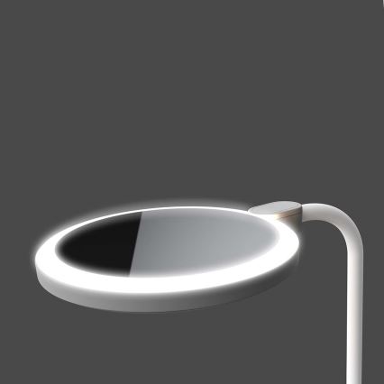 Димируема акумулаторна LED сензорна лампа с огледало LED/6W/1200 mAh 3000/4000/5700K CRI 90 бяла