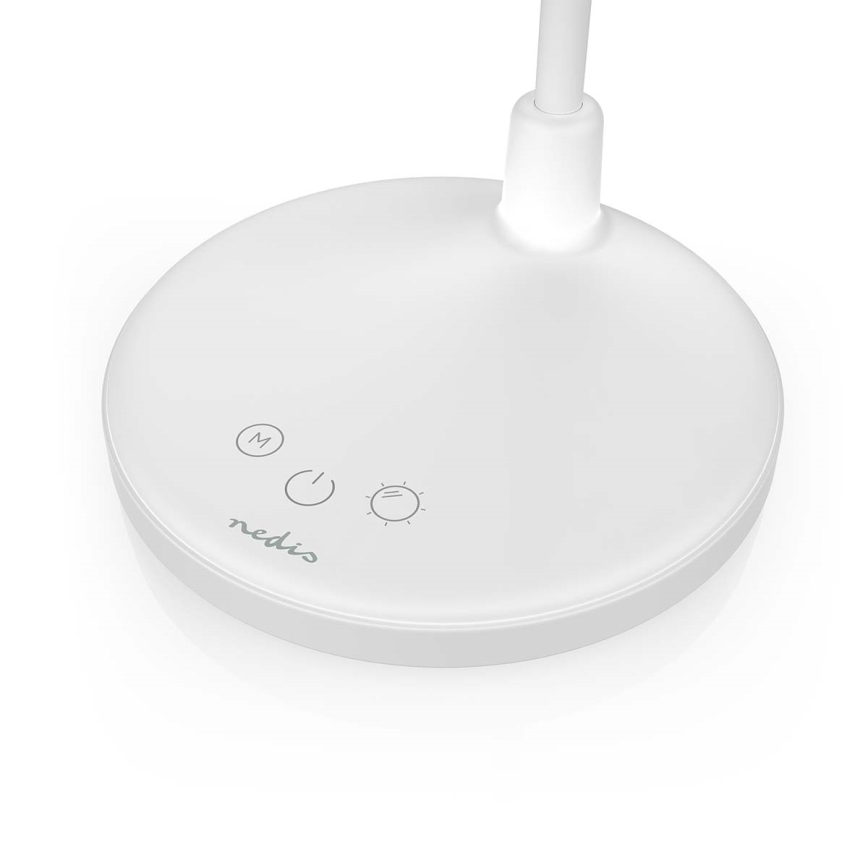 Димируема акумулаторна LED сензорна лампа с огледало LED/6W/1200 mAh 3000/4000/5700K CRI 90 бяла