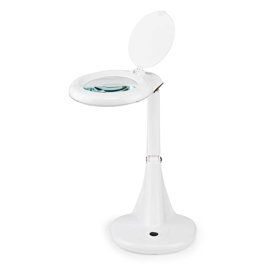 LED Настолна лампа с лупа LED/6,5W/230V 6500K