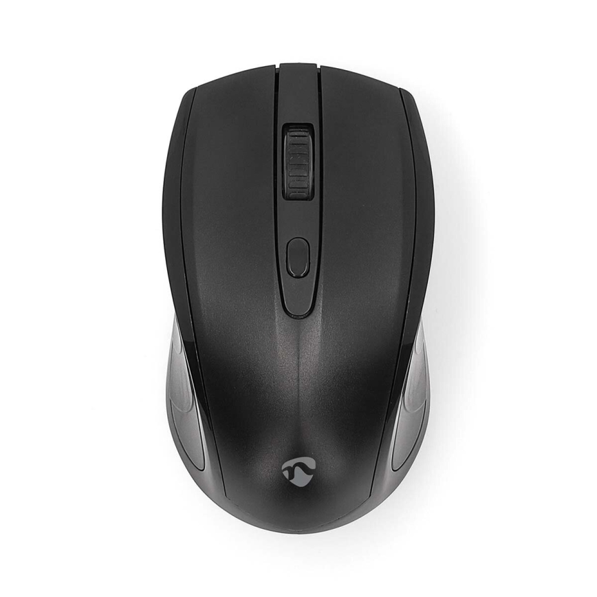 Безжична мишка 800/1200/1600 DPI 2xAAA черен