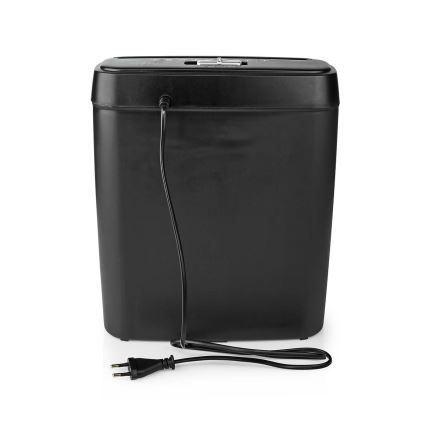 Шредер за хартия A4, вместимост 10 л, 230 V, черен