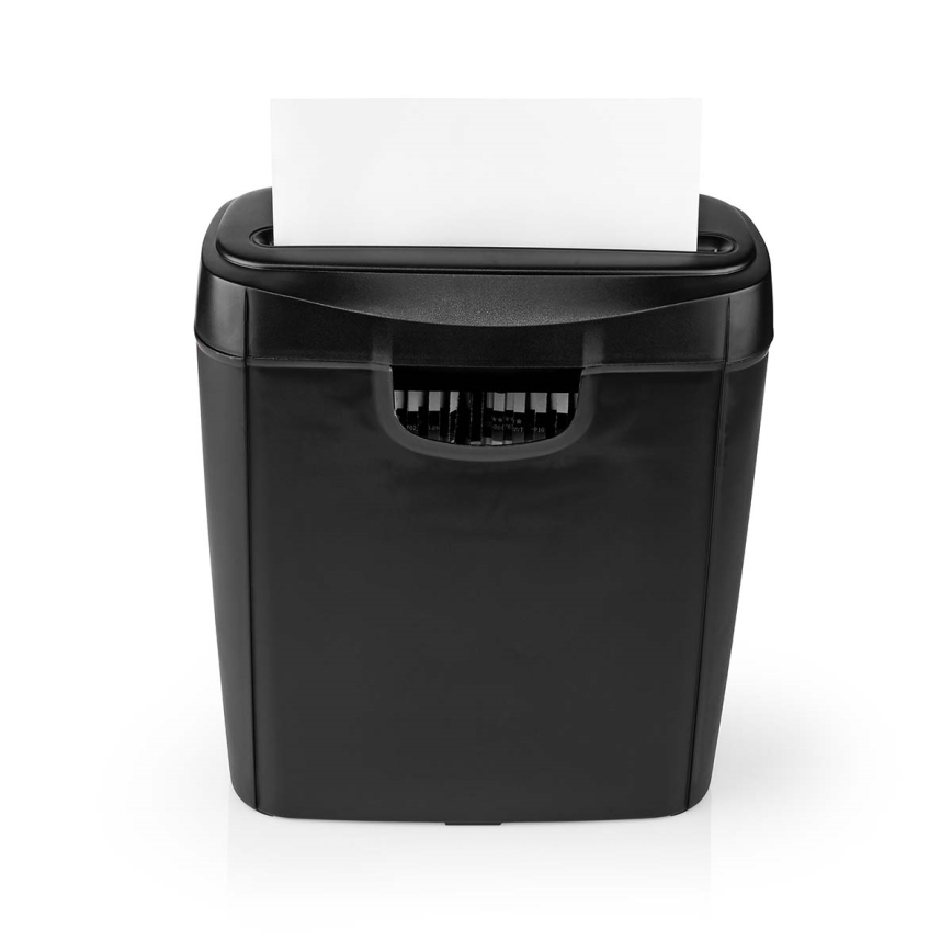 Шредер за хартия A4, вместимост 10 л, 230 V, черен