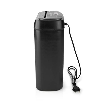 Шредер за хартия A4, вместимост 10 л, 230 V, черен
