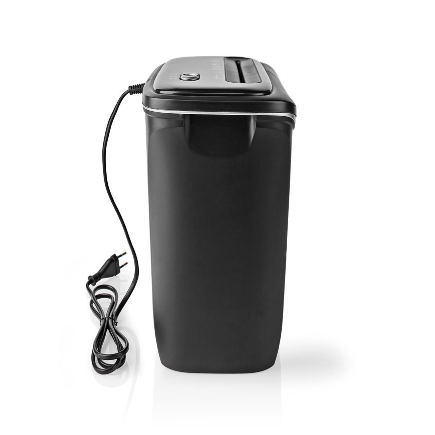 Шредер за хартия A4 обем 12 л 230V черен