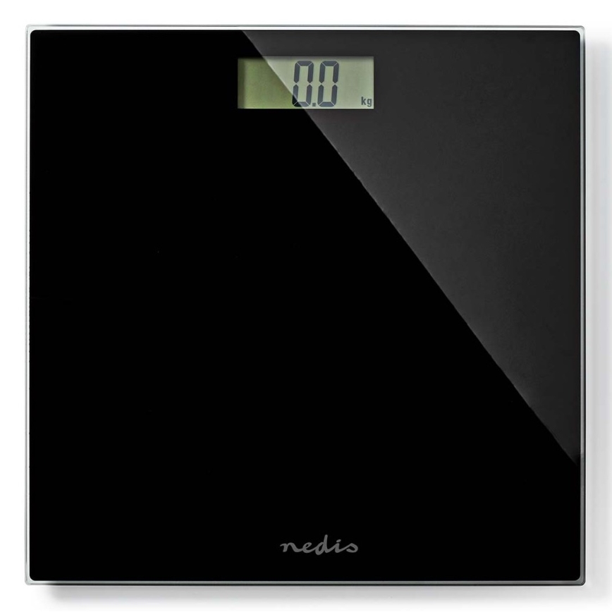 Цифров телесен кантар 1xCR2032 черен