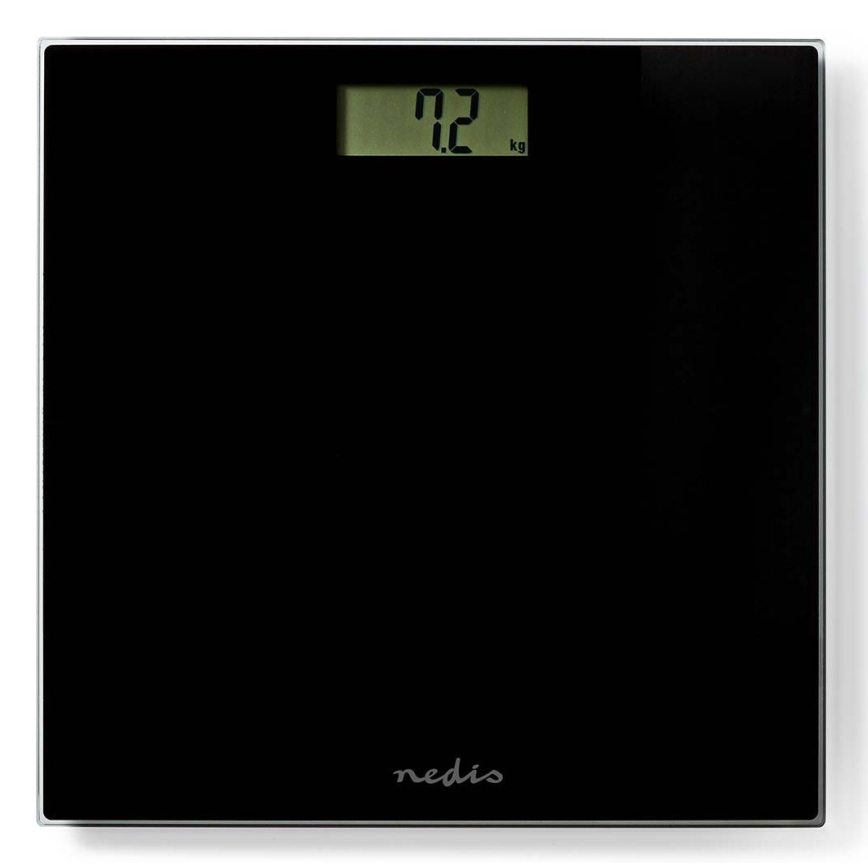 Цифров телесен кантар 1xCR2032 черен