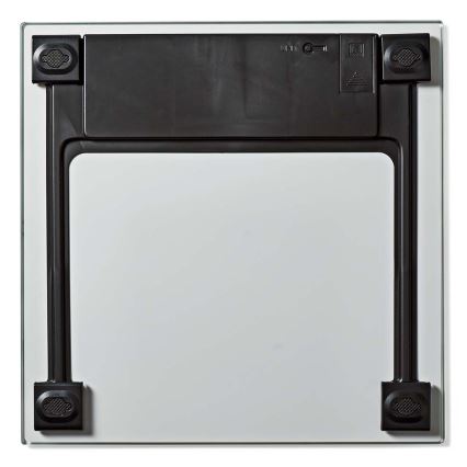 Дигитална везна за тяло 1xCR2032 бяла