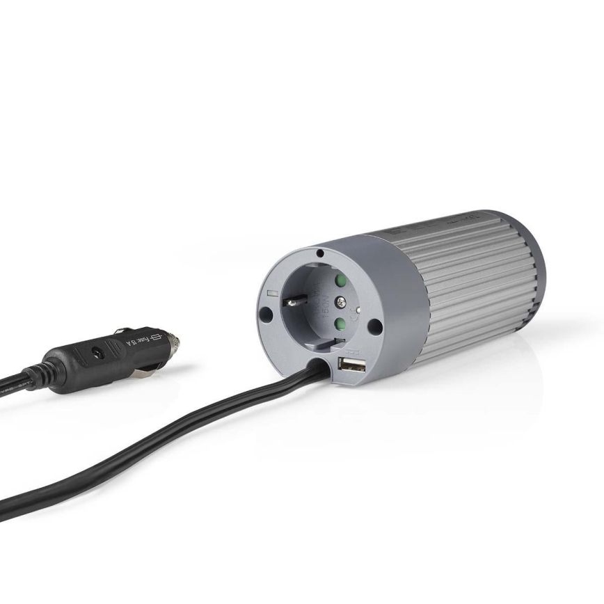 Трансформатор 100W/12/230V + USB