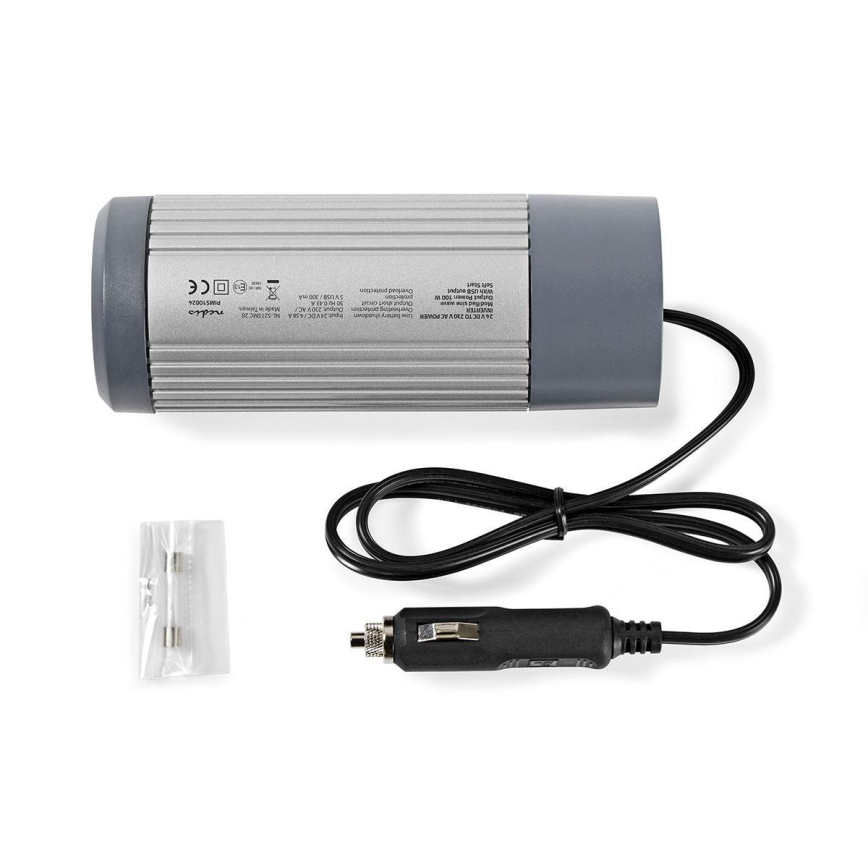 Трансформатор 100W/24/230V + USB