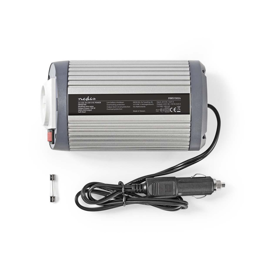Трансформатор 150W/24/230V + USB