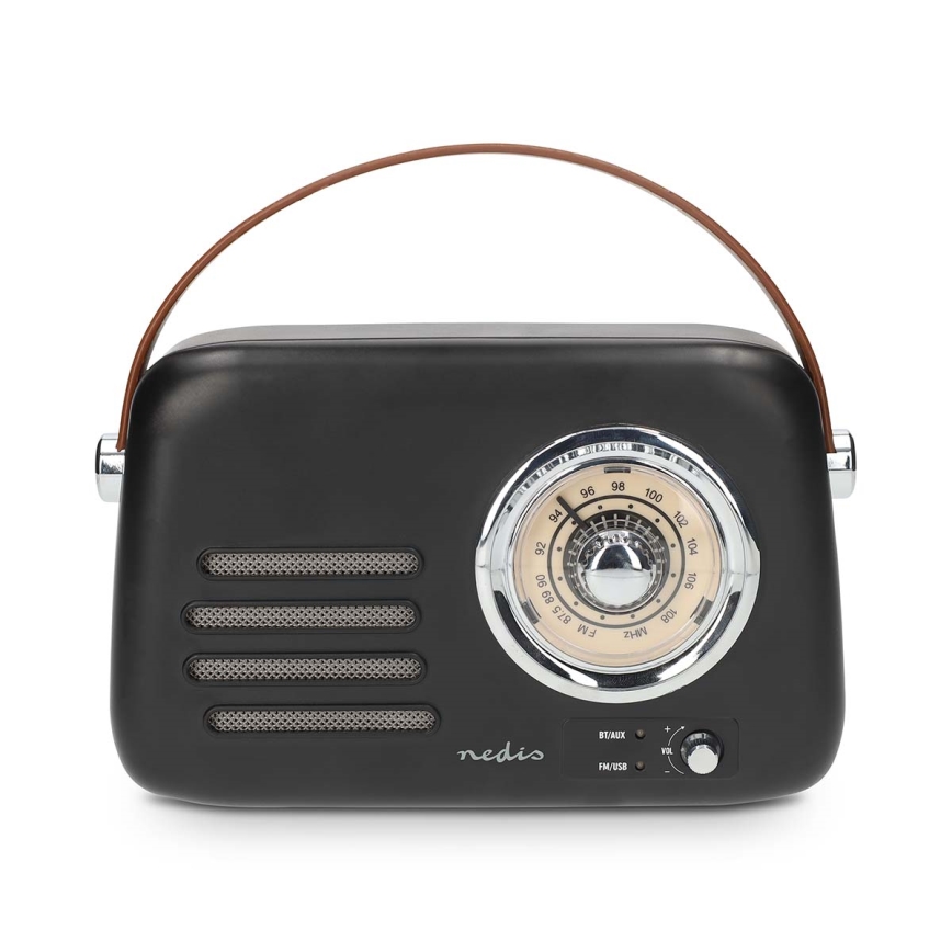 Ретро FM радио 3W/5V 1500 mAh