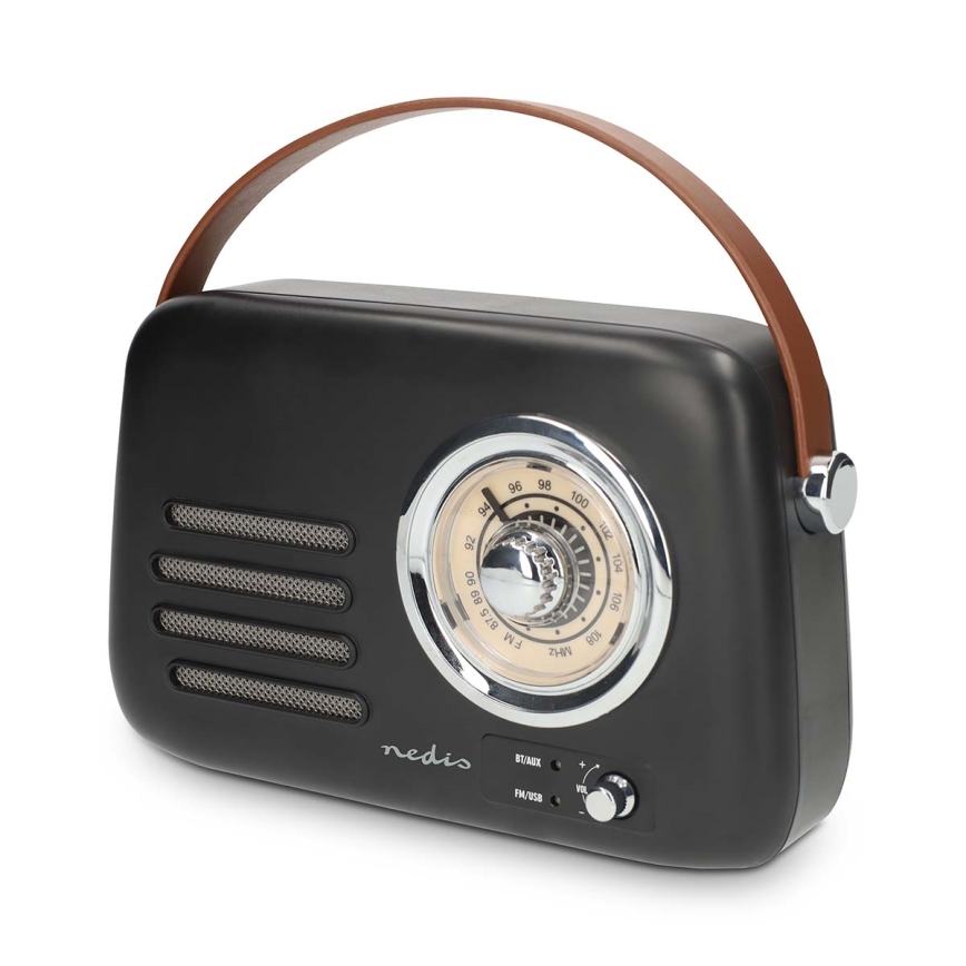 Ретро FM радио 3W/5V 1500 mAh