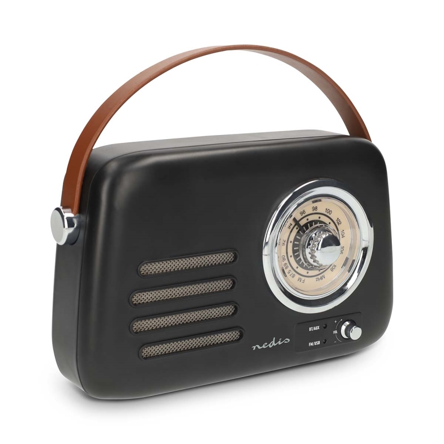 Ретро FM радио 3W/5V 1500 mAh