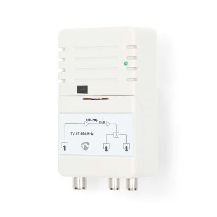 Двулентов антенен усилвател 230V