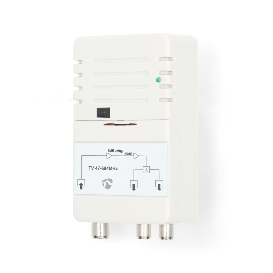Двулентов антенен усилвател 230V