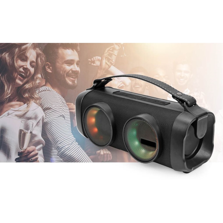 LED RGB Акумулаторна тонколона 24W/3000 mAh IPX5