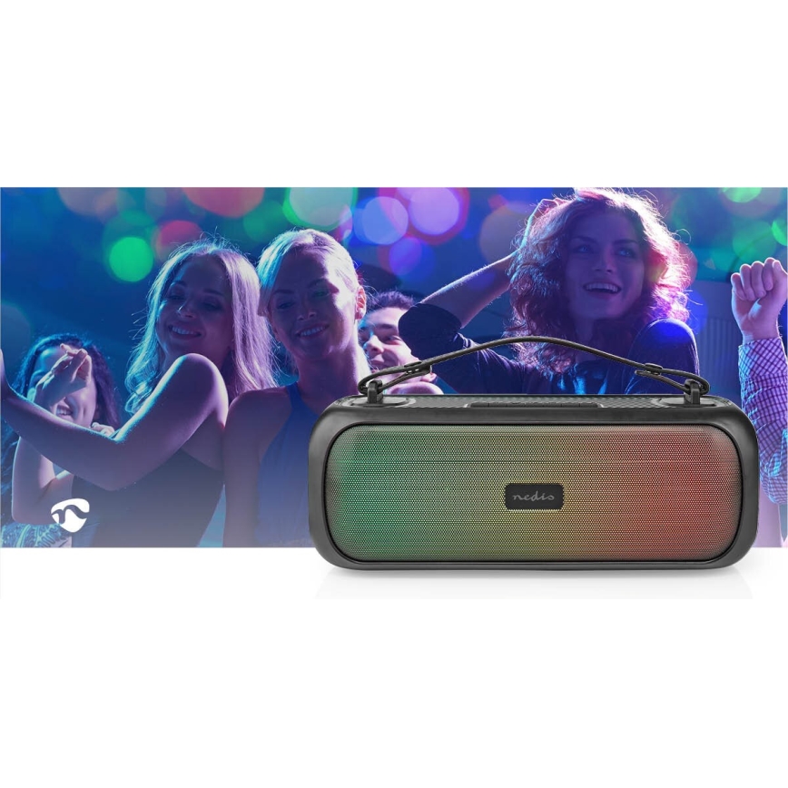LED RGB Акумулаторна тонколона 45W/3000 mAh IPX5