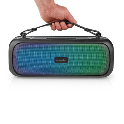 LED RGB Презареждащ се високоговорител 45W/3000 mAh IPX5