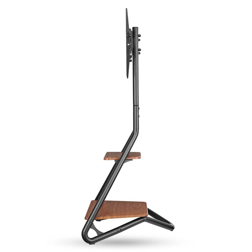 Подова стойка за телевизор 37-75 черна/кафява