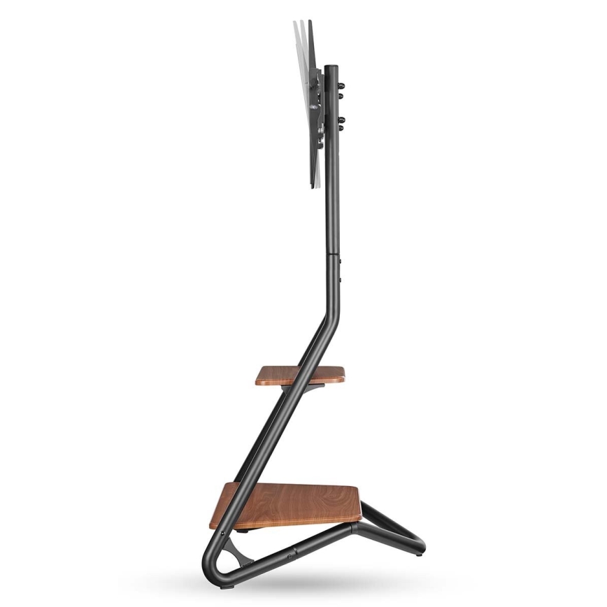 Подова стойка за телевизор 37-75 черна/кафява