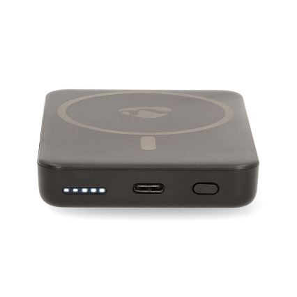 Външна батерия 2в1 MagSafe 5000 mAh черен