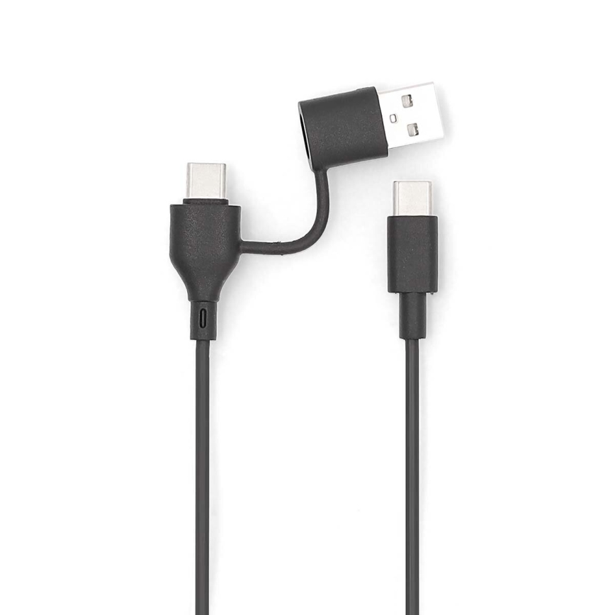 Външна батерия 2в1 MagSafe 5000 mAh черен