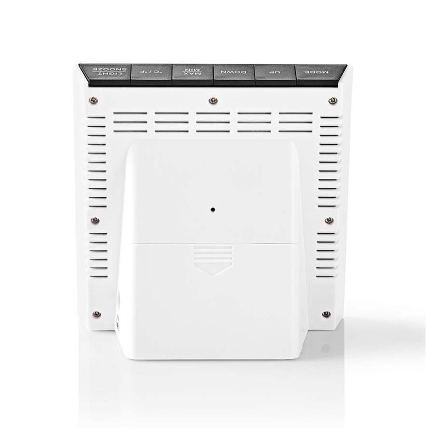 Метеорологична станция с цветен LCD дисплей 230V/3xAAA + 2xAA черен