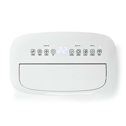 Интелигентен мобилен климатик 3в1 включен пълен к-кт аксесоари 1800W/230V 16000 BTU Wi-Fi + дистанционно управление