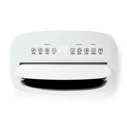 Интелигентен мобилен климатик 3в1 включен пълен к-кт аксесоари 1800W/230V 16000 BTU Wi-Fi + дистанционно управление