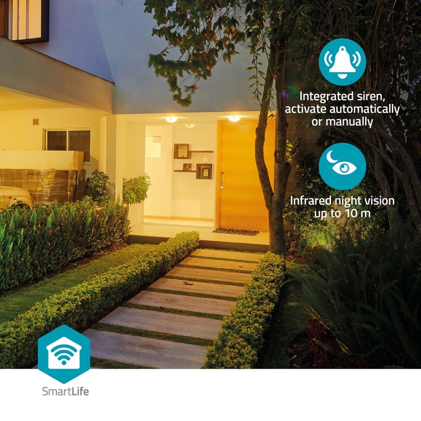 Умна камера 3 MP Full HD 1296p, 6700 mAh, Wi-Fi, Tuya, IP65