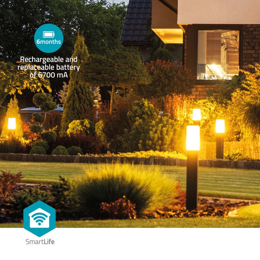 Умна камера 3 MP Full HD 1296p, 6700 mAh, Wi-Fi, Tuya, IP65