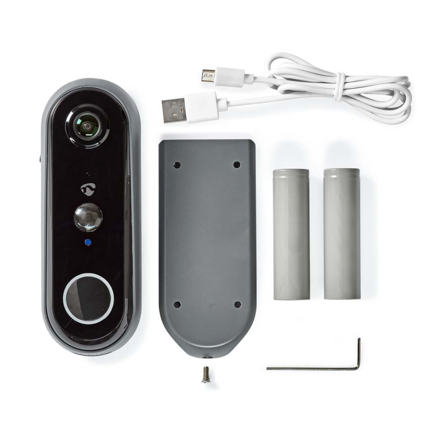 Видео звънец за врата със сензор за движение Full HD 1080p 5200 mAh Wi-Fi IP54