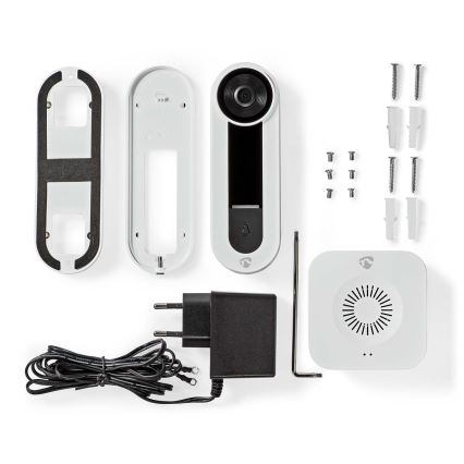 Безжичен видеозвънец със сензор Full HD 1536p 3xAA Wi-Fi IP65
