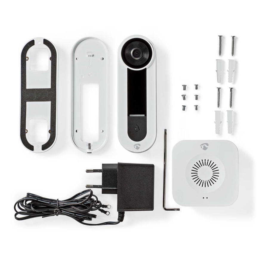 Безжичен видеозвънец със сензор Full HD 1536p 3xAA Wi-Fi IP65