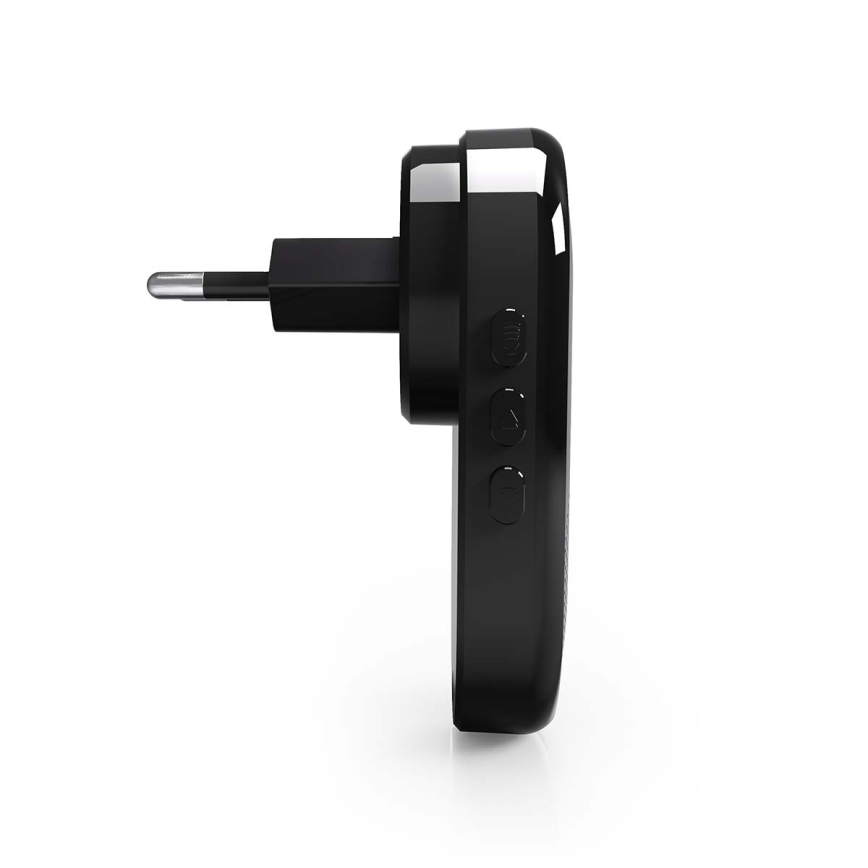 Гонг за звънец SmartLife Wi-Fi, черен