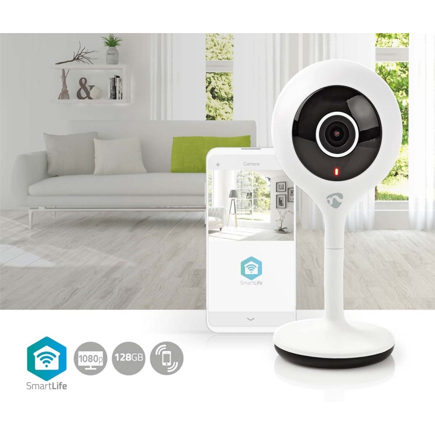 Смарт IP камера Smartlife 5V FULL HD 1920x1080p Wi-Fi