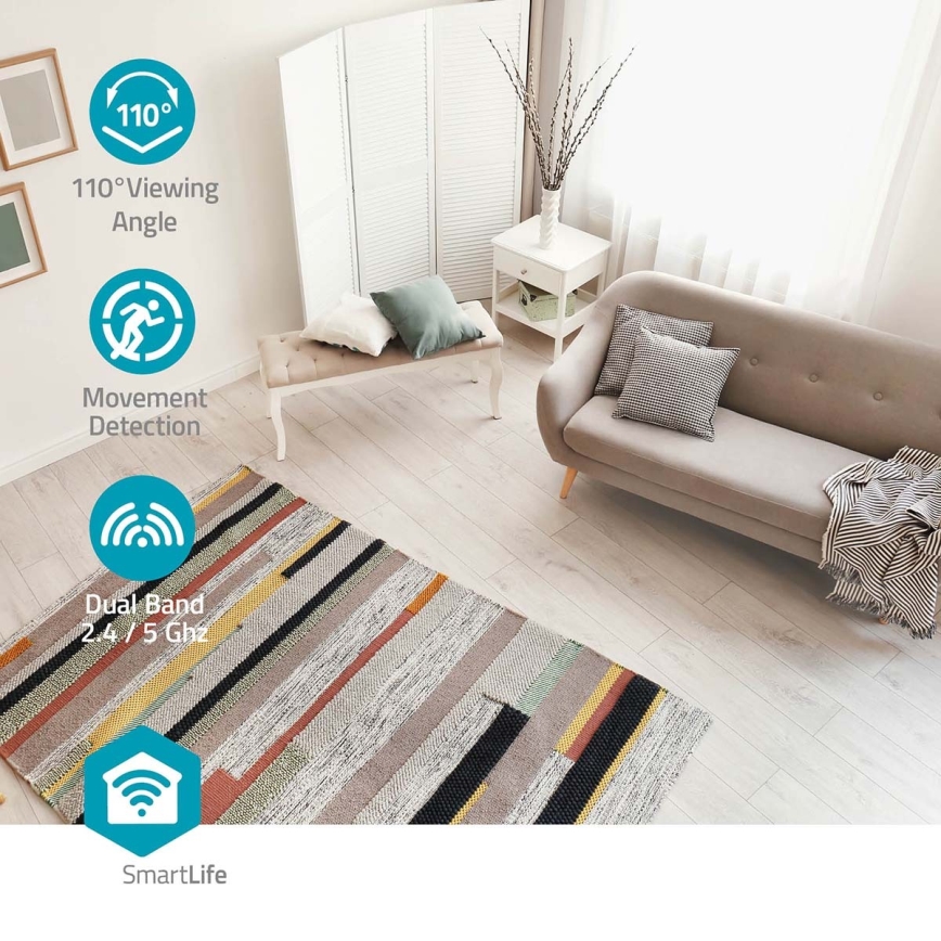 Смарт камера Smartlife 5V 3MP Full HD 1296p Wi-Fi