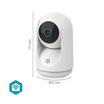Умна камера Smartlife 5V, 3 MP, Full HD 1296p, Wi-Fi, Tuya