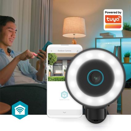 Умна външна камера SmartLife 5V 4K 8MP 3840x2160p IP65 Wi-Fi Tuya