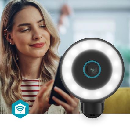 Умна външна камера SmartLife 5V 4K 8MP 3840x2160p IP65 Wi-Fi Tuya
