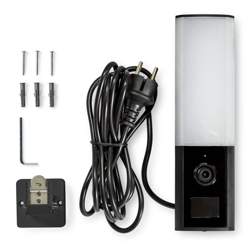 Умна външна камера Smartlife Full HD 1080p с LED осветление Wi-Fi Tuya IP65