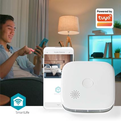 К-кт 3x Детектор за дим SmartLife 3V/1xCR123A Wi-Fi